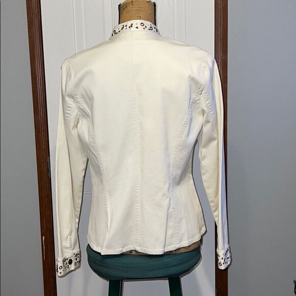 Susan Bristol TWO (2) Piece | Safari Line | Jacket and Matching Top Size 8 - Picture 7 of 16